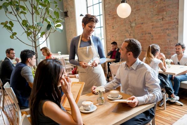 customer service at cafe - trained by strong events australia