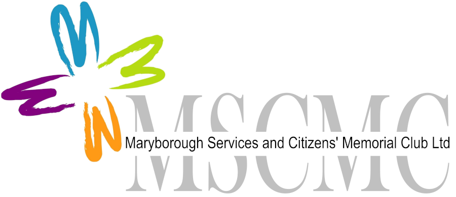 Maryborough Services and Citizens Memorial Club logo